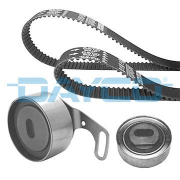 DAYCO TRİGER KAYIŞ SETİ EKSANTRİK SETİ HONDA ACCORD 2.0L F20 CB CD CE kasa 90-98 2 KAYIŞ 2 RULMAN 113x240 70x160 OEM: 14400PT0004-13405PT0004-14510PT0003 - DAYCO KTB437 kodlu oto yedek parça