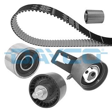 DAYCO TRİGER KAYIŞ SETİ EKSANTRİK SETİ HYUNDAI TERRACAN 2.9L J3 CRDİ 01-06 / CARNIVAL 2.9L J3 CRDİ 02-06 1 KAYIŞ 4 RULMAN 152x300 OEM: 0K88R12205-0K88R12700-0K88R12740 - DAYCO KTB713 kodlu oto yedek parça