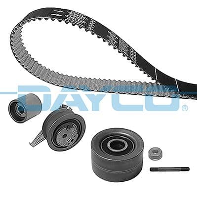 DAYCO TRİGER SETİ DEVİRDAİMLİ SOKETLİ CADDY-PASSAT-LEON-SUPERB-KODIAQ-A4-A5-A6 2.0 TDI 2016 > DTUA-DSUD-DTRB-DTRD-DEZE-DTNA OEM: 05L198119A-05L198119B-05L121011 - DAYCO KTBWP12400 kodlu oto yedek parça