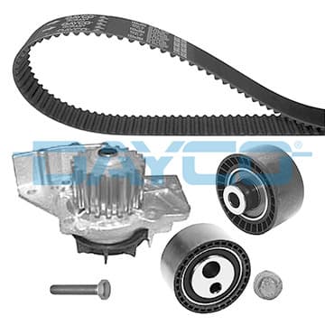 DAYCO DEVİRDAİM EKSANTRİK KİTİ P206-P307-P406-P607-P806-P807-BOXER-JUMPER-EXPERT-JUMPY-PARTNER- BERLINGO-C4-C5-C8 1.9D 2.0 HDI OEM: 1609524880 - DAYCO KTBWP3190 kodlu oto yedek parça