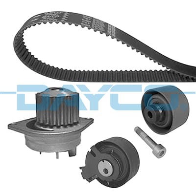 DAYCO DEVİRDAİMLİ EKSANTRİK GERGİ KİTİ 134x254 P206-307-PARTNER-BERLINGO-C3-XSARA 1.6 16V NFU TU5JP4 OEM: 0831.L7-0831.V1-0831.L6-1610793580 - DAYCO KTBWP3330 kodlu oto yedek parça