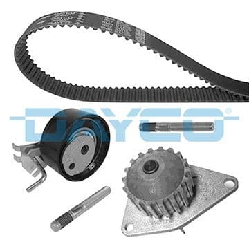DAYCO DEVİRDAİMLİ EKSANTRİK GERGİ KİTİ 104x170 106-206-207-307-BIPPER-PARTNER-BERLINGO-C2-NEMO-FIORINO 1.4 OEM: 9400831869-0831.87-0831.S0-0831.86 - DAYCO KTBWP3361 kodlu oto yedek parça