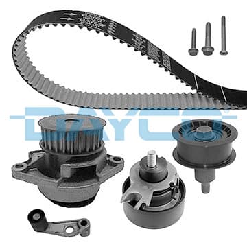 DAYCO TRİGER SETİ 130x200 - 058x170 POLO-CORDOBA-GOLF IV 1.4-1.6 16V BCB-BBY-BUD OEM: 036198119A-036198119C-036198119E - DAYCO KTBWP3380 kodlu oto yedek parça