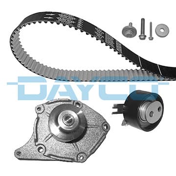 DAYCO SU POMPALI TRIGER SETI 123 DIS 27MM CLIO II 01>06 MEGANE II 04> KANGO 01> MICRA III 04> DUSTER 10> 1.5 DCI K9K EURO 3 EURO 4 OEM: 7701478031-119A02421R-7701477028 - DAYCO KTBWP5321 kodlu oto yedek parça