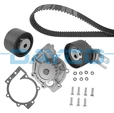DAYCO EKSANTRIK RULMAN KITI TRIGER SETI DEVIRDAIM LI VOLVO C30 10 14 C70 II 06 14 S40 II 06 10 S8 II V6 V7 XC6 XC9 D3-D4-D5 OEM: 8694630-31359568-31330188 - DAYCO KTBWP5920 kodlu oto yedek parça