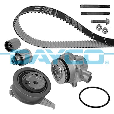 DAYCO DEVİRDAİMLİ TRİGER SETİ SOKETLİ GOLF7-A3-LEON-PASSAT-TİGUAN 1.6-2.0TDİ13 CLHA/B-DCXA-CRLB CUVC-CRKA-CRKB OEM: 04L198119B-04L198119A-04L121011E - DAYCO KTBWP8840 kodlu oto yedek parça