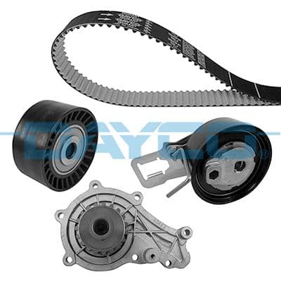 DAYCO TRİGER KİTİ DEVİRDAİM P208-P308-P2008-PARTNER TEPEE-BERLINGO-C3-C4-DS4-BMAX-CMAX-FIESTA 1.6HDİ OEM: FM5Q5B8596AB-1610577780-1684448180 - DAYCO KTBWP9170 kodlu oto yedek parça