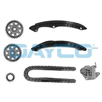 DAYCO EKSANTRİK ZİNCİR SETİ GOLF5/6-JETTA-PASSAT-SCIROCCO-A3-LEON 1.6 FSI BLF - 1.4 TSI CAXA-BMY-BLG OEM: 03C198119-03C109158A-03C109507AH - DAYCO KTC1001 kodlu oto yedek parça