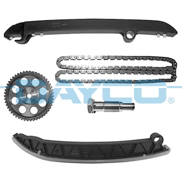 DAYCO EKSANTRİK ZİNCİR SETİ VW GOLF6-JETTA-POLO-A3-LEON 1.2TSI 08-12 CBZB-CBZA DAR BAKLA OEM: 03F198229A-03F109507B-03F109158K - DAYCO KTC1082 kodlu oto yedek parça
