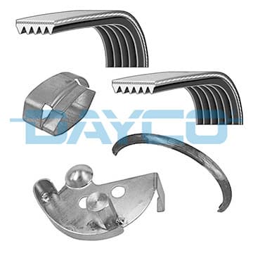 DAYCO V KAYIŞ SETİ FOCUS/C-MAX 04> 1.6 ZETEC 5PK 868 6PK 1059 OEM: 4M5Q6D314CC-4M5Q6D314AA - DAYCO PVE001 kodlu oto yedek parça