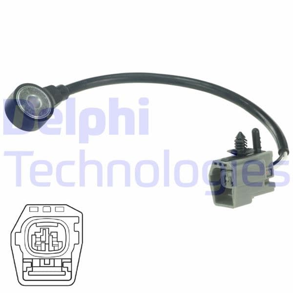 DELPHI VURUNTU SENSORU DISCOVERY L500 FREELANDER 2 L359 R.R EVOQUE L538 JAGUAR XJ X351 XE X760 FORD FOCUS MONDEO VOLVO S40 S60 S80 V60 V70 OEM: LR025005-AJ813101-1S7A12A699BA - DELPHI AS10200 kodlu oto yedek parça