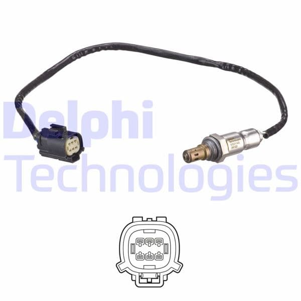 DELPHI OKSİJEN SENSÖRÜ UAA0004-FD023 FOCUS III 1.5 TDCI 14-17 TRANSIT CONNECT MPV 1.5 TDCI 15 OEM: 1914502-F1F19Y460DA - DELPHI ES21143-12B1 kodlu oto yedek parça