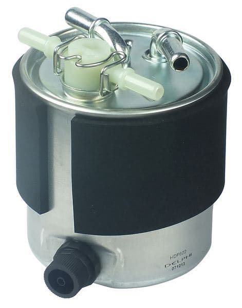 DELPHI YAKIT FİLTRESİ QASHQAI 1.5DCI 16V 78KW/106HP 07 RENAULT KOLEOS 2.0DCİ 110-127KW/150-173PS 08 OEM: 16400JX52B-16400JX52C-16400JY00B - DELPHI HDF622 kodlu oto yedek parça