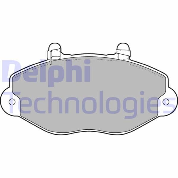 DELPHI ON FREN BALATASI TRANSIT T15 93 00 OEM: 93VX2K021BB-1134159-6965580 - DELPHI LP1418 kodlu oto yedek parça