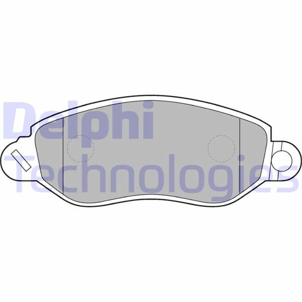 DELPHI ON FREN BALATASI TRANSIT V185 01 07 O.CEKER OEM: 1C152K021AD-GDB1461-4114749 - DELPHI LP1583 kodlu oto yedek parça