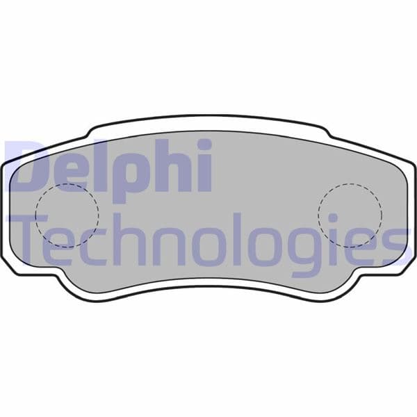 DELPHI ARKA BALATA BOXER-DUCATO-JUMPER 94 06 OEM: 4254.68-4252.46-77362274-4252.47 - DELPHI LP1790 kodlu oto yedek parça