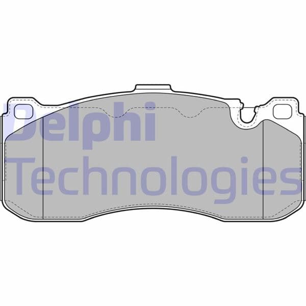 DELPHI FREN BALATASI ON BMW E81 E82 E87 E88 E90 E91 E93 OEM: 34116786044 - DELPHI LP2131 kodlu oto yedek parça