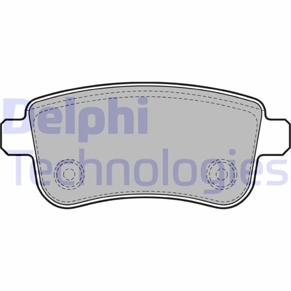 DELPHI ARKA FREN BALATASI FLUENCE 09 MEGANE III 09 MEGANE IV 15 SCENIC III 09 CLIO V 19 CAPTUR II 20 1.0 TCE 1.2 TCE 1.3 TCE 1.5 DCI 1.6 SCE 440603734R OEM: 440603558R-440604694R-440601416R - DELPHI LP2153 kodlu oto yedek parça