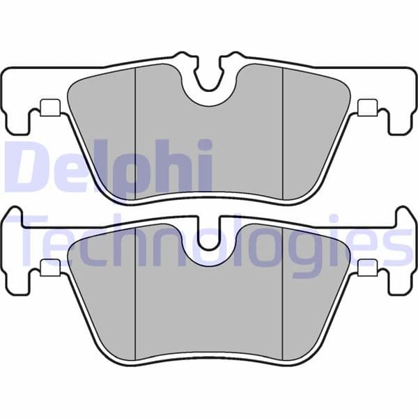 DELPHI FREN BALATASI ARKA BMW F20 F21 F22 F23 F30 F31 F34 F32 F33 F36 OEM: 34218855013 - DELPHI LP2286 kodlu oto yedek parça