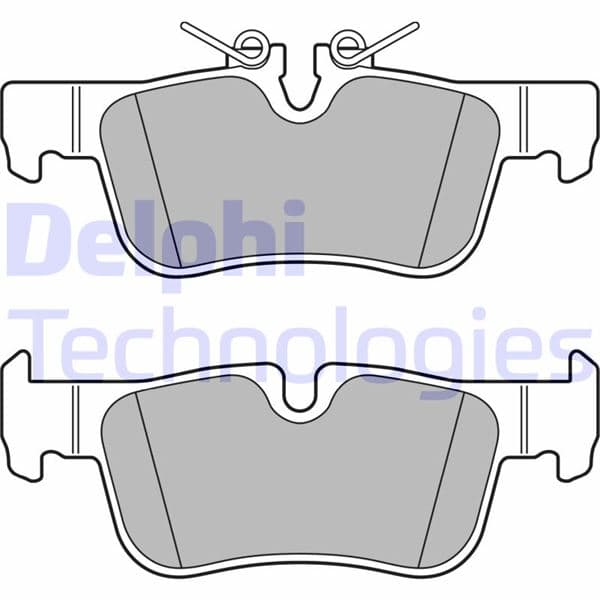 DELPHI FREN BALATASI ARKA BMW F40 F44 F45 F46 F48 F49 F39 . MINI F54 F60 OEM: 34201543683 - DELPHI LP2719 kodlu oto yedek parça
