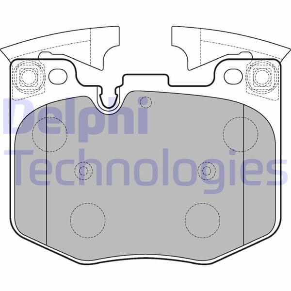 DELPHI FREN BALATASI ON BMW G30 G38 G32 G20 G01 G02 G05 G06 G07 G29 G11 G12 G14 G15 G16 I20 OEM: 34116889570 - DELPHI LP3235 kodlu oto yedek parça
