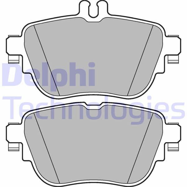 DELPHI FREN BALATASI ARKA MERCEDES C257 W213 S213 C238 A238 OEM: A0004209700 - DELPHI LP3262 kodlu oto yedek parça