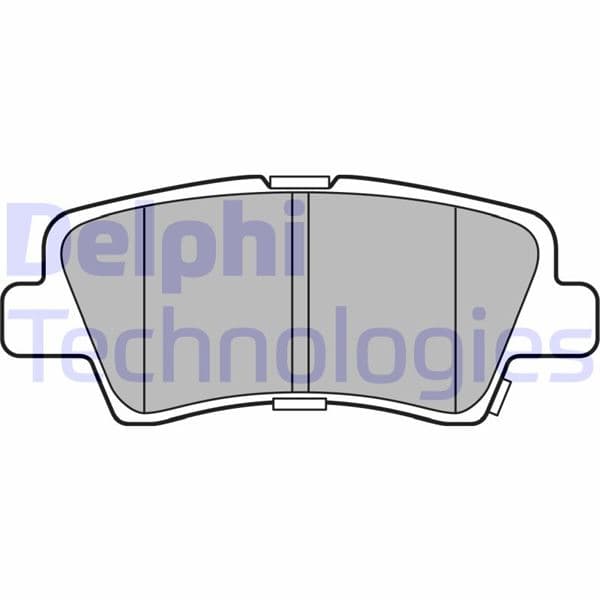 DELPHI FREN BALATASI ARKA HYUNDAI IONIQ-TUCSON-KIA NIRO OEM: 58302D3A00-58302F6A50 - DELPHI LP3309 kodlu oto yedek parça