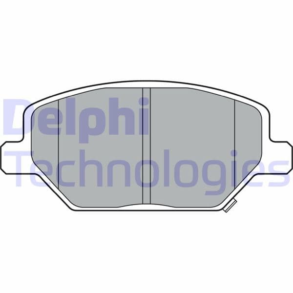 DELPHI ÖN FREN BALATASI OPEL INSIGNIA B 18 17 İNÇ JANT OEM: 1680880180-84120877-42794673 - DELPHI LP3371 kodlu oto yedek parça