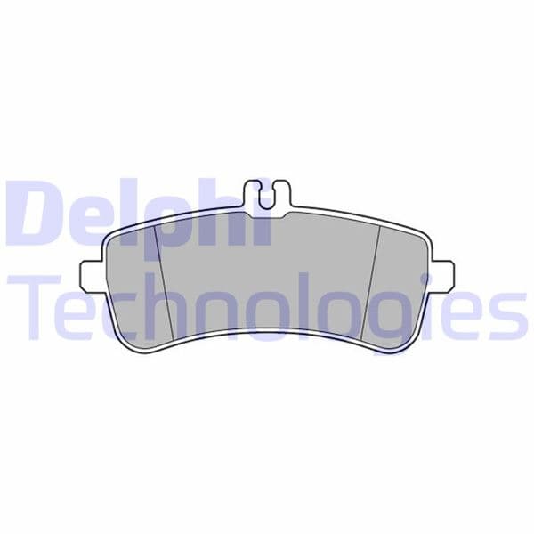 DELPHI FREN BALATASI ARKA MERCEDES AMG X290 W205 A205 C205 S205 W222 C217 A217 OEM: A0004203700 - DELPHI LP3583 kodlu oto yedek parça