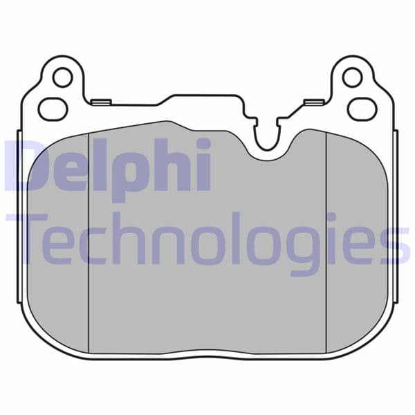 DELPHI FREN BALATASI ON BMW F40 F44 F48 F39 MINI CLUBMAN F54 F56 COUNTRYMAN F60 M SPORT OEM: 34106889266-34206885600 - DELPHI LP3597 kodlu oto yedek parça