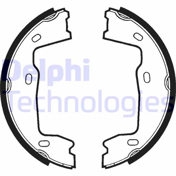 DELPHI ARKA PABUÇ BALATA VECTRA A 1.8 88-95 ASCONA C KADDET D E OEM: 1605590-90399218-90350169 - DELPHI LS1381 kodlu oto yedek parça