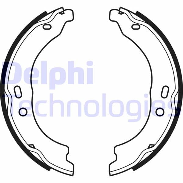 DELPHI EL FREN PABUÇ BALATA DUCATO 06 11 JUMPER 2.2HDİ 3.0HDİ 06 11 BOXER 2.2 3.0HDI 06 11 172X42 OEM: 77364023-4241.N5-4241N5 - DELPHI LS1978 kodlu oto yedek parça