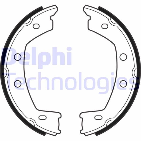 DELPHI FREN BALATASI ARKA PARK FRENI LAND ROVER FREELANDER 2 L359 06 14 OEM: LR001020 - DELPHI LS2030 kodlu oto yedek parça