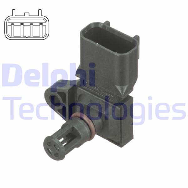 DELPHI MAP SENSÖRÜ FORD B-MAX-FİESTA  - DELPHI PS10217 kodlu oto yedek parça