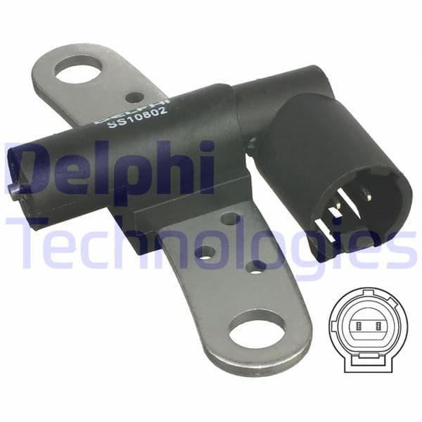 DELPHI KRANK MİLİ SENSÖRÜ RENAULT CLIO I-II-II MEGANE I 96 01 KANGOO 97 CLIO SYMBOL I 00 SANDERO 08 LOGAN 04 1.2 1.4 1.6 OEM: 8200436025-7700101969-6001548175 - DELPHI SS10802 kodlu oto yedek parça