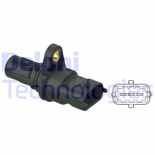 DELPHI EKSANTRİK MİL DEVİR SENSÖRÜ PEUGEOT P108 14 CITROEN C1 14 YARIS 05 AYGO 14 OEM: 1920.NP-1920.HV-90919W5003 - DELPHI SS11150 kodlu oto yedek parça