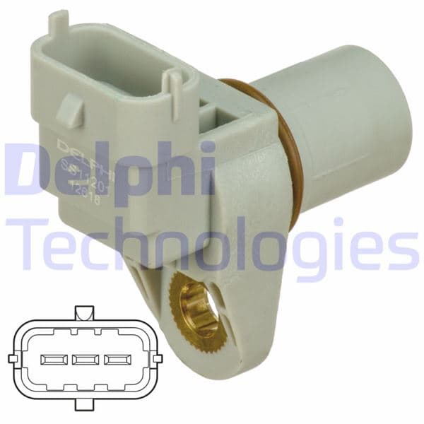 DELPHI EKSANTRIK MILI KONUM SENSORU MERCEDES W203 CL203 S203 C208 A208 W210 R170 OEM: A0041531328 - DELPHI SS11201 kodlu oto yedek parça