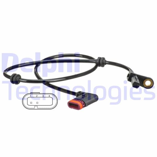 DELPHI ABS SENSORU ARKA MERCEDES S-CLASS W221 C216 09 13 OEM: A2215400917 - DELPHI SS20543 kodlu oto yedek parça
