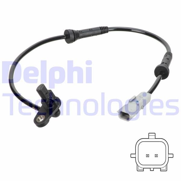 DELPHI ABS SENSÖRÜ LOGAN-SANDERO-LOGAN 06-2011 OEM: 479005846R-479008777R - DELPHI SS20758 kodlu oto yedek parça