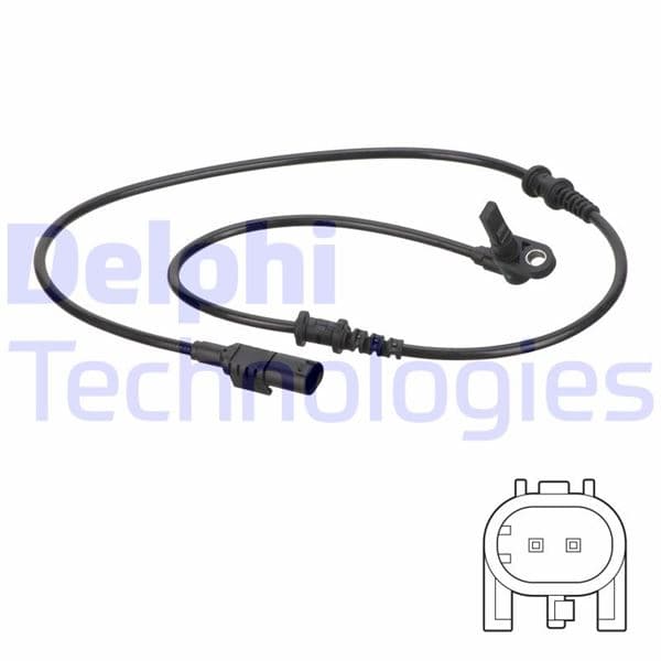 DELPHI ABS SENSORU ON MERCEDES SPRINTER B906 . VW CRAFTER 30-35-50 OEM: A9065400317-2E0927801B - DELPHI SS20790 kodlu oto yedek parça