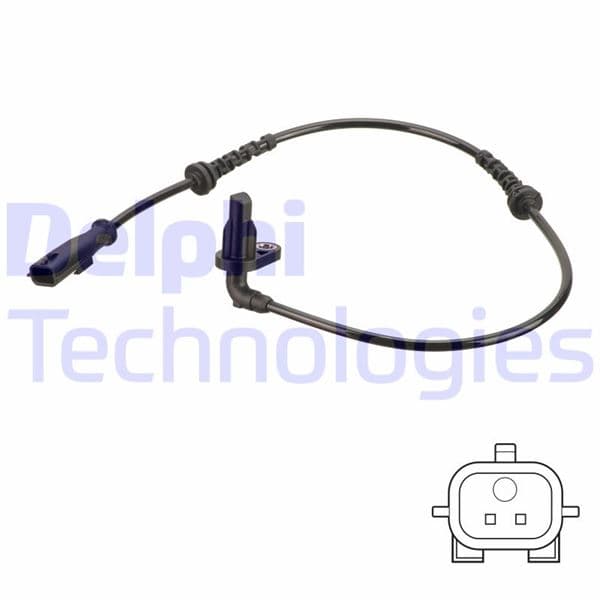 DELPHI ABS SENSÖRÜ SOL ARKA DACIA DUSTER 10 OEM: 479007637R-8200862229-479006552R - DELPHI SS20818 kodlu oto yedek parça
