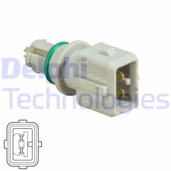 DELPHI EMME HAVA SICAKLIK SENSÖRÜ P206-P306-SAXO-XSARA 1.6 98 RENAULT KANGOO 01 CLIO II 98 05 CLIO III 05 MODUS 04 1.2 D4F OEM: 1920.6C-7701055723 - DELPHI TS10504 kodlu oto yedek parça