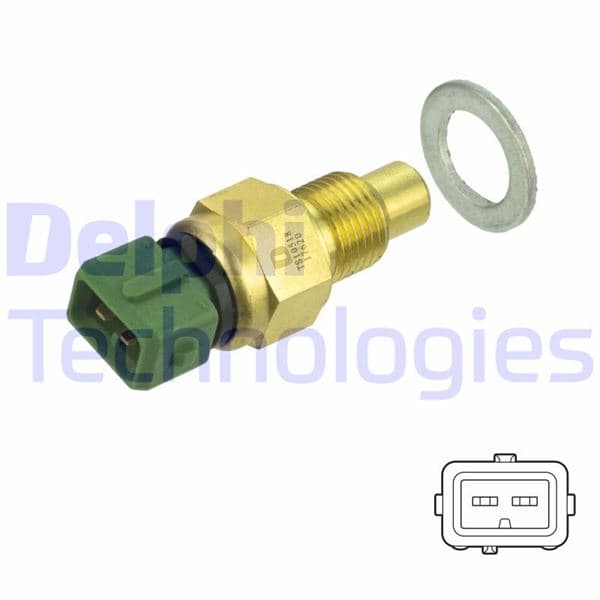 DELPHI HARARET MÜŞÜRÜ BERLINGO-MULTISPACE-DISPATCH-JUMPY-XSARA-206-EXPERT-PARTNER-RANCH 1.9 D DW8 OEM: 1338.85-9625202480 - DELPHI TS10518 kodlu oto yedek parça