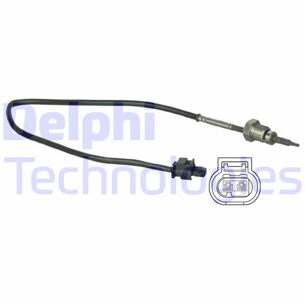 DELPHI EGZOZ SICAKLIK SENSORU MANIFOLD MERCEDES W204 S204 W211 S211 OEM: A0071539928 - DELPHI TS30056 kodlu oto yedek parça