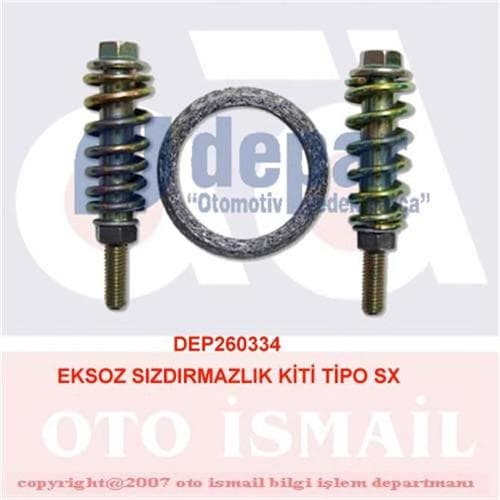 DEPAR EGZOZ SIZDIRMAZLIK KİTİ TİPO SX OEM: 98801631T - DEPAR 0334 kodlu oto yedek parça