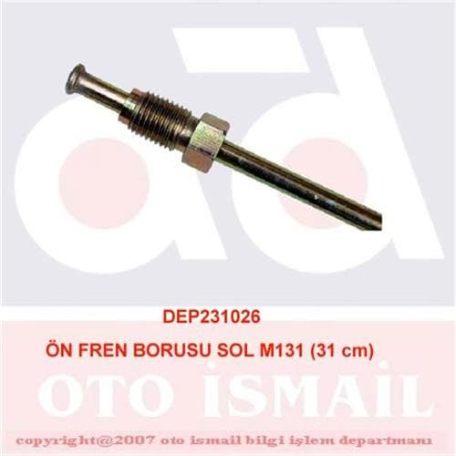 DEPAR ÖN FREN BORUSU SOL M131 31 cm  - DEPAR 1026 kodlu oto yedek parça