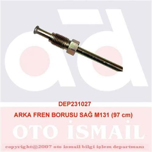DEPAR ARKA FREN BORUSU SAĞ M131 97 cm  - DEPAR 1027 kodlu oto yedek parça