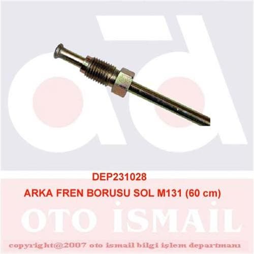 DEPAR ARKA FREN BORUSU SOL M131 DKŞ 60 cm  - DEPAR 1028 kodlu oto yedek parça