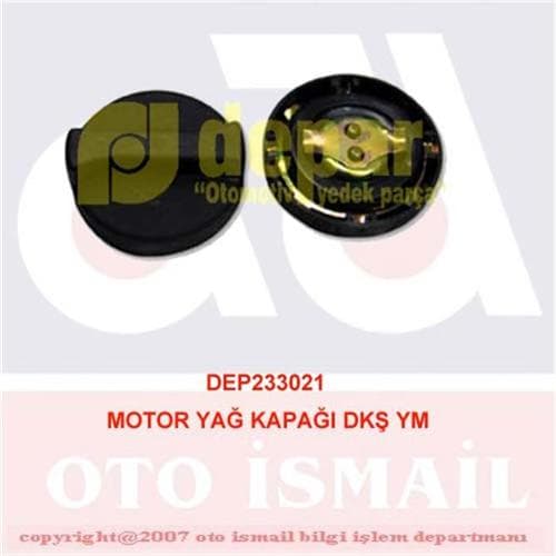DEPAR MOTOR YAĞ KAPAĞI DKŞ YM 21101009146 OEM: 21101009146 - DEPAR 3021 kodlu oto yedek parça