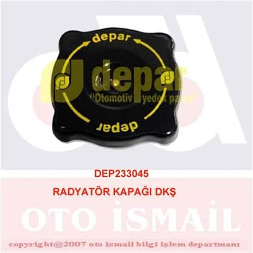 DEPAR RADYATÖR KAPAĞI M131 DKŞ ÜNİVERSAL 4256228-7910014959-4256223 OEM: 4256228-7910014959-4256223 - DEPAR 3045 kodlu oto yedek parça